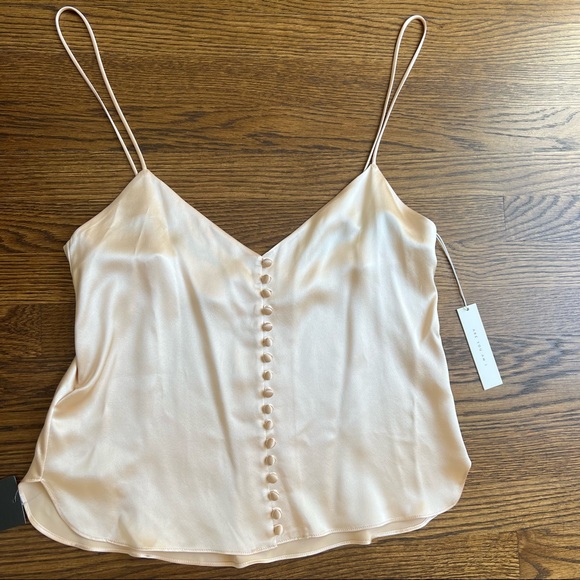 NWT Are You Am I Kaede silk camisole in Blush - Picture 3 of 16